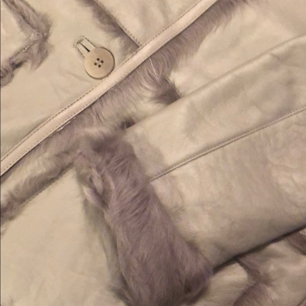A Real New sheepskin ash coat size small - Picture 4 of 4